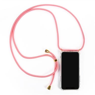 iPhone 12 Pro skal med halsband Rosa