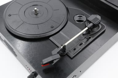 Portabel vinylspelare med bluetooth Svart