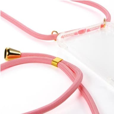 iPhone 12 Pro skal med halsband Rosa