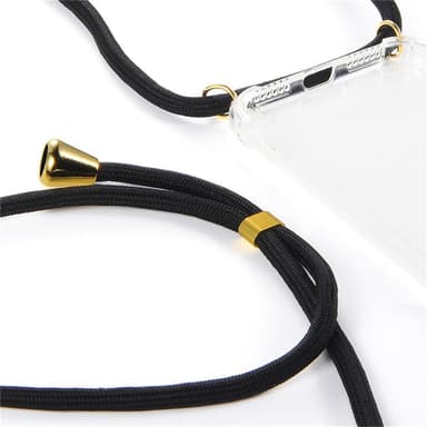 iPhone 12 Pro skal med halsband Svart
