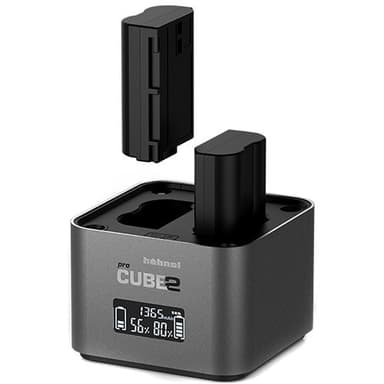 Hähnel Procube 2 tvillingladdare för Nikon