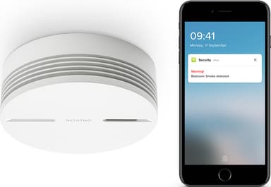 Netatmo smart rökdetektor (2-pack)