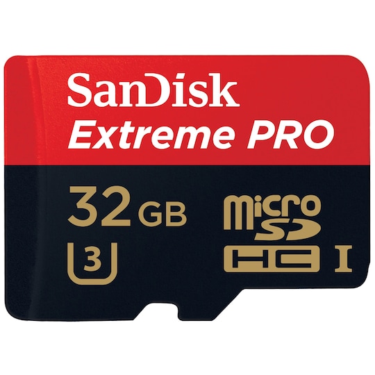 SanDisk Extreme Pro micro SDHC Minneskort 32 GB