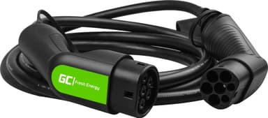 Green Cell laddkabel för elbil 7 m EV08