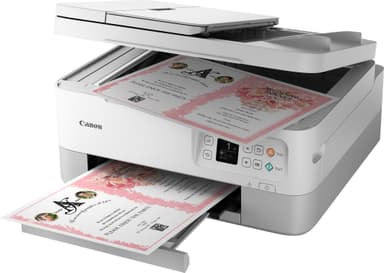 Canon Pixma TS7451 Color 3-i-1 bläckstråleskrivare (vit)