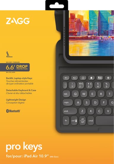 Zagg Pro Keys tangentbordsfodral för iPad Air 10.9