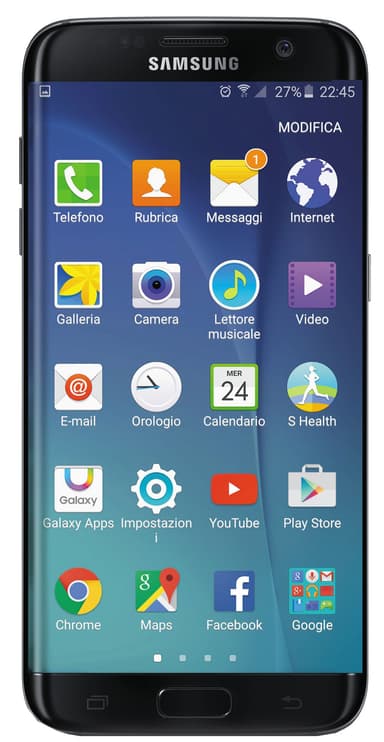 Puro Skal Galaxy S7 edge UltraSlim 0.3 genomskinligt