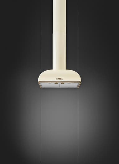 Smeg Serie Colonial Vägghängd Köksfläkt KS59POE2 (kräm 60cm)