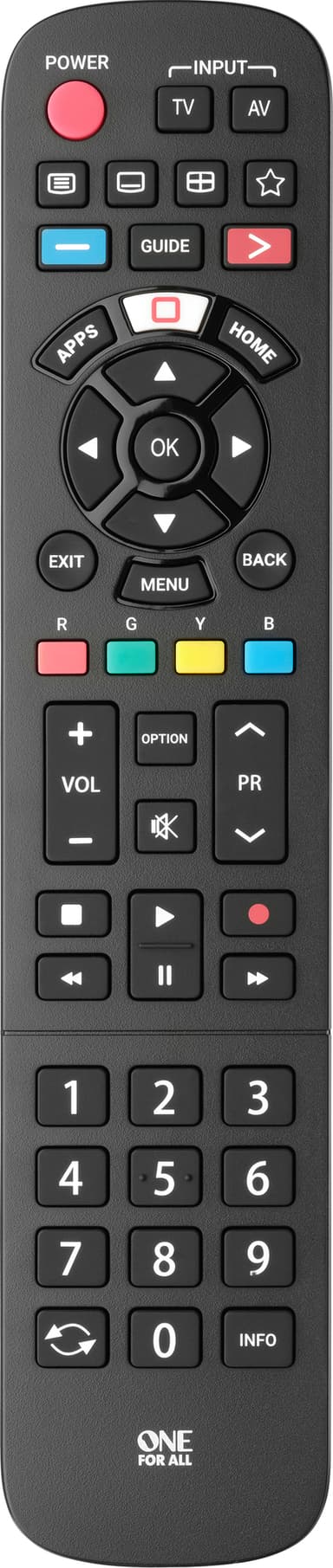 One For All URC4914 fjärrkontroll till Panasonic TV