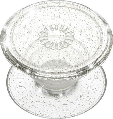 Popsockets mobilhållare (clear glitter)