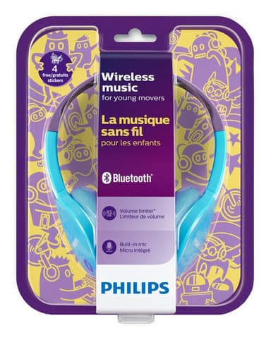 Philips Trådlösa Hörlurar för barn on-ear SHK4000PP