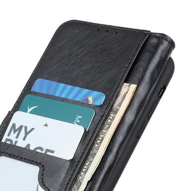 Samsung Galaxy A02s Plånboksfodral - Svart