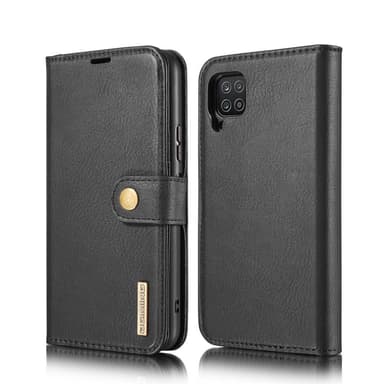 DG.MING Samsung Galaxy A12 Split Läder Plånboksfodral