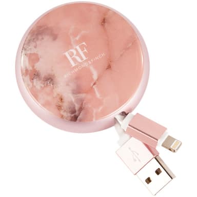 RICHMOND & FINCH CABLE WINDER KabelVinda Lightning till Usb Rosa