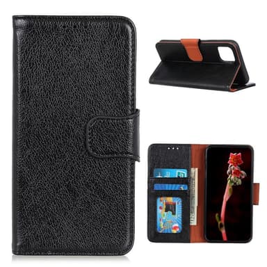 Xiaomi Mi 11 Plånboksfodral Textured Split - Svart