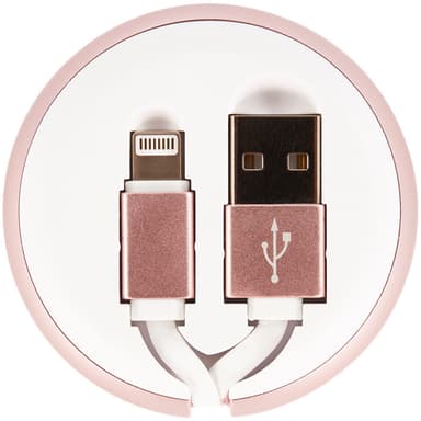 RICHMOND & FINCH CABLE WINDER KabelVinda Lightning till Usb Rosa