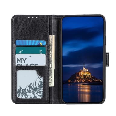 Samsung Galaxy A02s Plånboksfodral - Svart