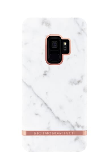 Richmond & Finch skal till Samsung Galaxy S9 - White Marble
