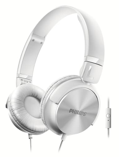 Philips Hörlurar on-ear SHL3065WT/00 (vit)