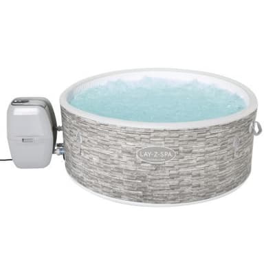 Lay-z-spa® 1.55m x 60cm vancouver airjet plus uppblåsbart spabad