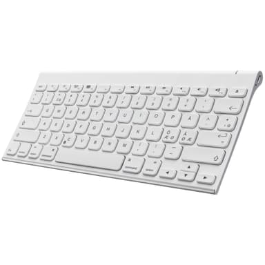 Sandstrøm Compact Bluetooth tangentbord (vit)