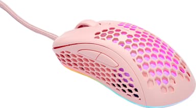 NOS M675 mus för gaming (rosa)