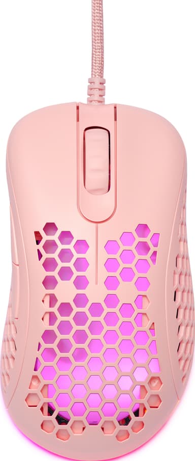 NOS M675 mus för gaming (rosa)