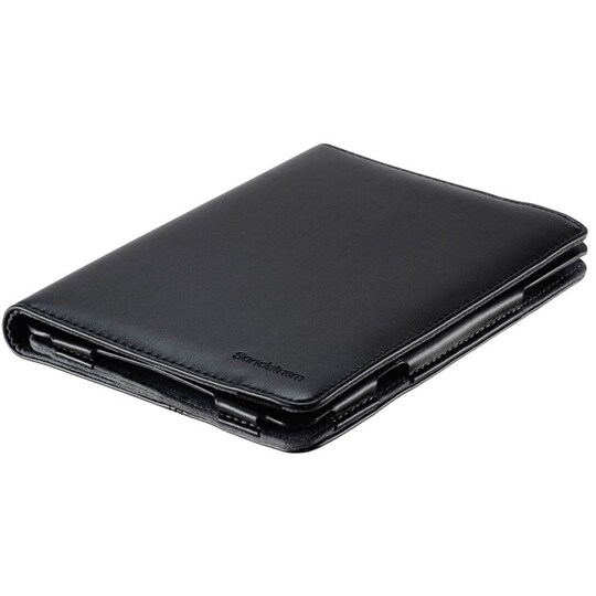 Sandstrøm Fodral till iPad mini (svart läder)