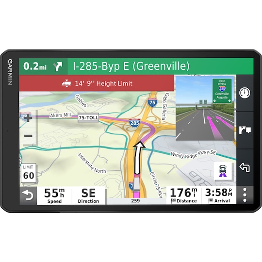 Garmin Dezl LGV1000 GPS för lastbil (svart)