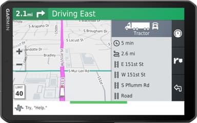 Garmin Dezl LGV800 GPS för lastbil (svart)