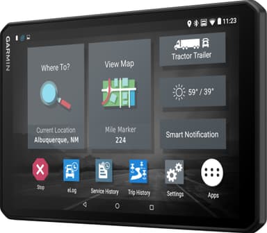 Garmin Dezl LGV800 GPS för lastbil (svart)