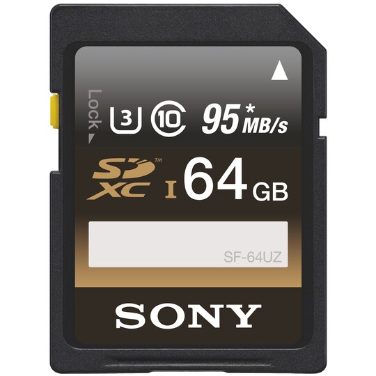 Sony SF-64UZ SD minneskort 64 GB