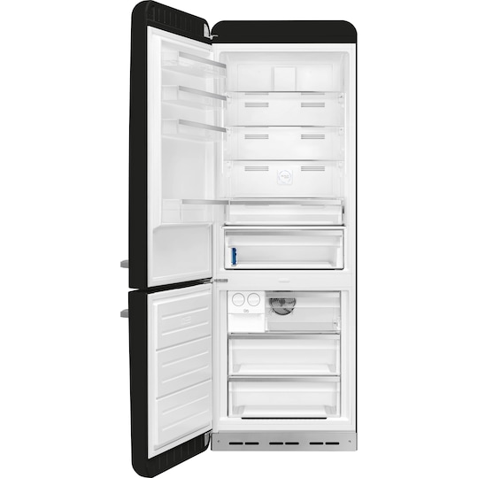 Smeg 50 s Style kylskåp/frys kombiskåp FAB38LBL5 (svart)