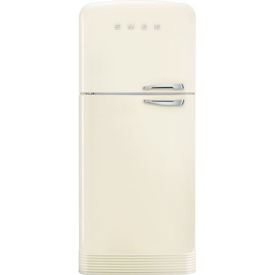 Smeg 50 s Style kylskåp/frys kombiskåp FAB50LCR5 (kräm)