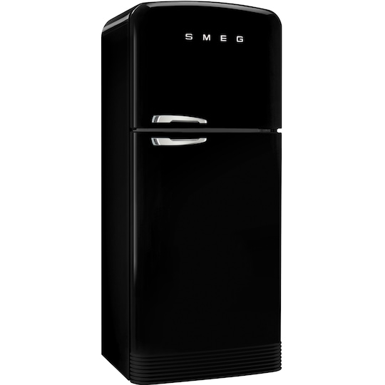 Smeg 50 s Style kylskåp/frys kombiskåp FAB50RBL5 (svart)