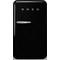 Smeg 50 s Style kylskåp FAB10HRBL5 (svart)