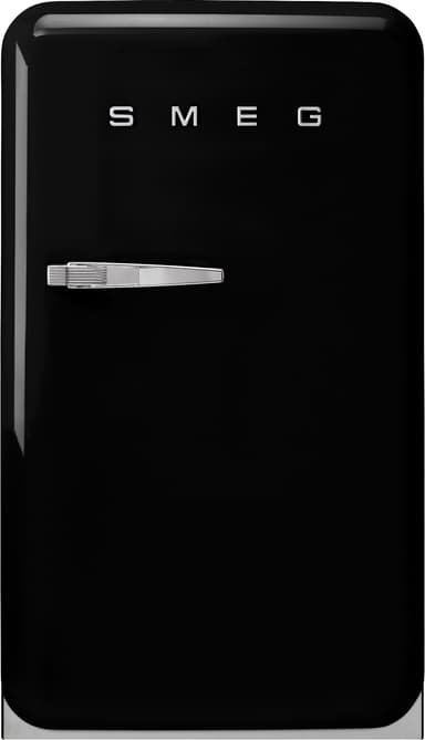 Smeg 50's Style Kylskåp FAB10HRBL5 (svart)