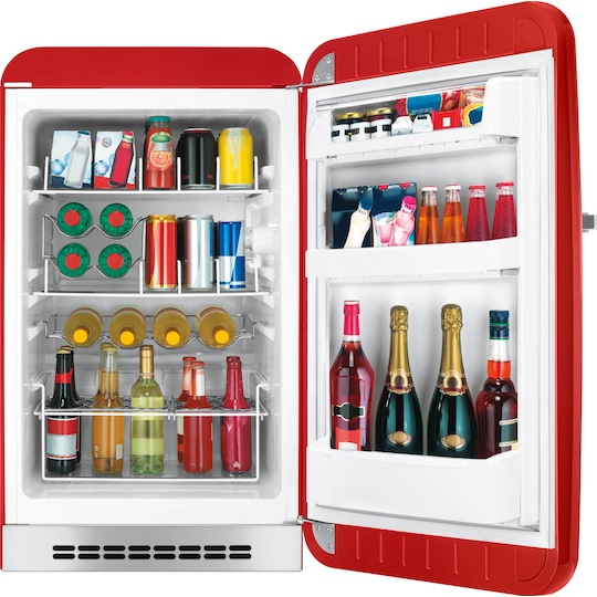 Smeg 50 s Style kylskåp FAB10HRRD5 (rött)