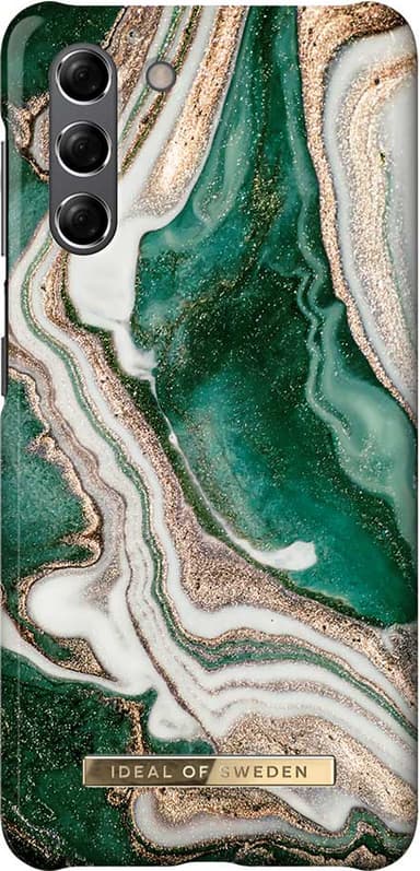 iDeal of Sweden fodral för Samsung Galaxy S21 (golden jade marble)