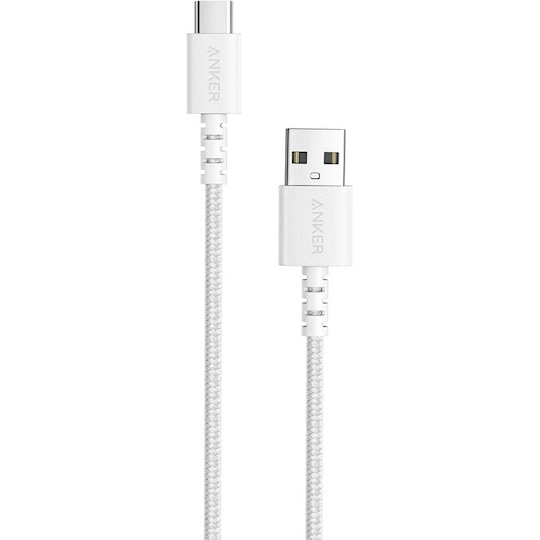 Anker PowerLine Select Plus USB-A till USB-C-kabel 0.9m (vit)