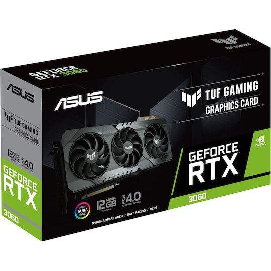 ASUS GeForce RTX 3060 TUF 12GB graphics card