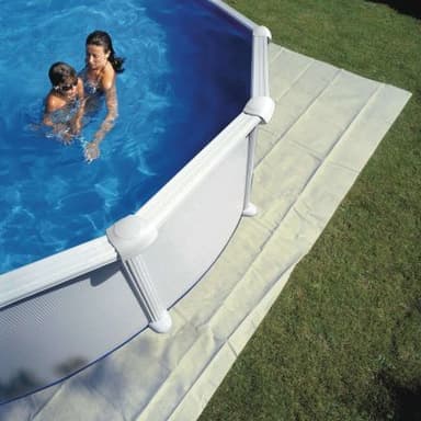 Bottenduk till pool oval 9,15x4,7m swim & fun