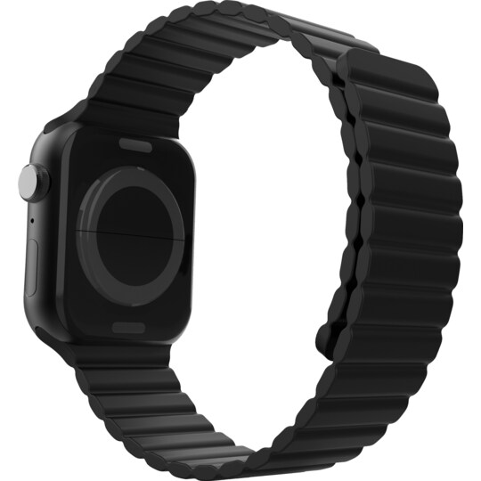 Puro Icon Linj sportband i silikon för Apple Watch 38-41mm (svart)