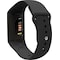 Puro Icon sportband i silikon för Fitbit Charge 4/3 (svart)