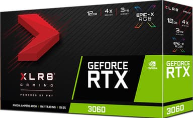 PNY GeForce RTX 3060 12GB XLR8 Gaming REVEL EPIC-X RGB grafikkort