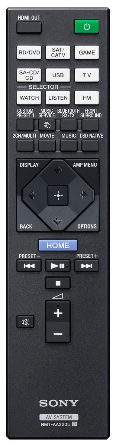 Sony 7.2 surround receiver STR-DN1080