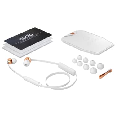 Sudio Vasa Blå trådlösa in-ear hörlurar (vit)