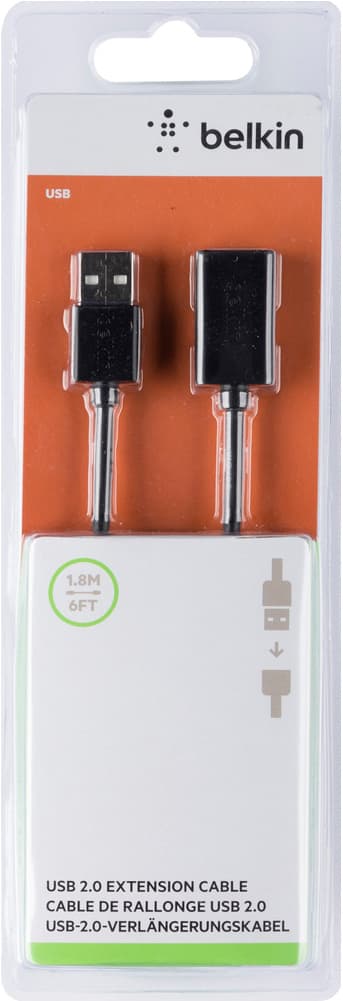 Belkin USB 2.0 Förlängningskabel (1.8 m)