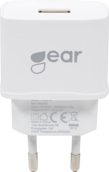 Gear 220V väggladdare 665089