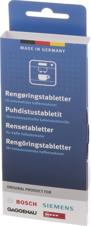 Bosch rengöringstablett för kaffebryggare BSH352746